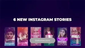 پروژه پریمیر استوری اینستاگرام New Instagram Stories