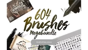 دانلود براش فتوشاپ Photoshop Brushes Megabundle
