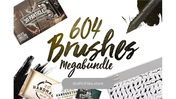 دانلود براش فتوشاپ Photoshop Brushes Megabundle