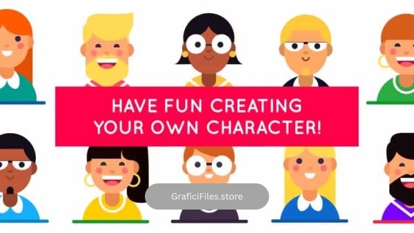 دانلود پروژه آماده کاراکتر موشن گرافیک برای افترافکت Animated Characters