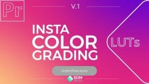 پریست آماده درجه بندی رنگی پریمیر برای اینستاگرام – Insta Color Grading V.1