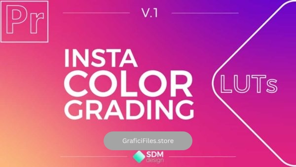 پریست آماده درجه بندی رنگی پریمیر برای اینستاگرام – Insta Color Grading V.1