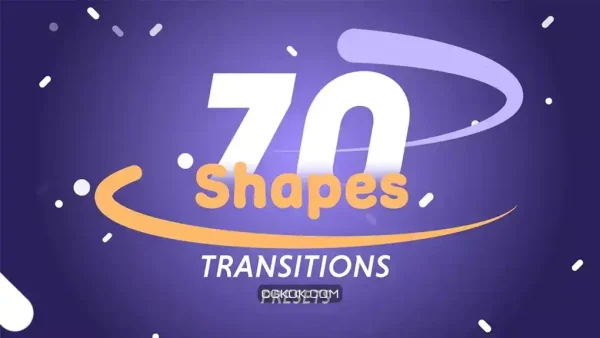 دانلود 70 ترانزیشن اشکال پریمیر Shapes Transitions Presets
