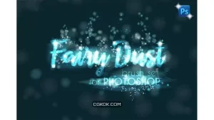 دانلود براش ذرات درخشان فتوشاپ Fairy Dust PHOTOSHOP sparkle brushes