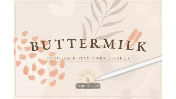 دانلود براش مهر Procreate Stamps&Photoshop Brushes