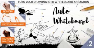 اسکریپت ایجاد حرکات دست Auto Whiteboard