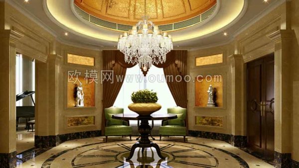 دانلود صحنه آماده داخلی کلاسیک