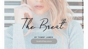 فونت انگلیسی دستنویس The Breat