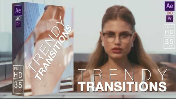 پروژه افترافکت ترانزیشن Transitions