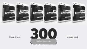 پروژه آماده فاینال کات پرو 300 ترانزیشن Transitions Pack For FCP X