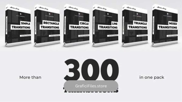 پروژه آماده فاینال کات پرو 300 ترانزیشن Transitions Pack For FCP X