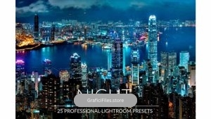 دانلود پریست عکس شب در لایت روم – Night Lr Presets