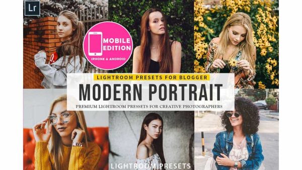 پریست پرتره سبک مدرن برای لایت روم – Modern Portait Presets Lightroom