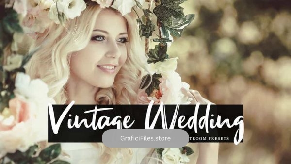 دانلود پریست لایت روم و فتوشاپ عکس عروس – Vintage Wedding Lightroom Presets