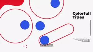پروژه پریمیر تایتل انتزاعی Abstract Titles
