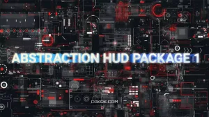 پروژه افترافکت Abstraction HUD Pack 1