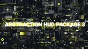 پروژه افترافکت Abstraction HUD Pack 3