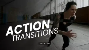 دانلود پریست افترافکت ترانزیشن اکشن Action Transitions