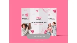دانلود موکاپ بروشور پوشاک