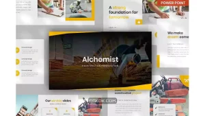 دانلود قالب پاورپوینت Alchemist PowerPoint