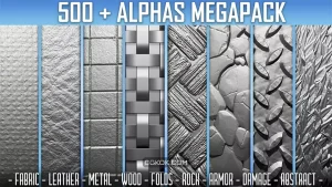 دانلود 500 آلفا و براش Alphas Mega pack