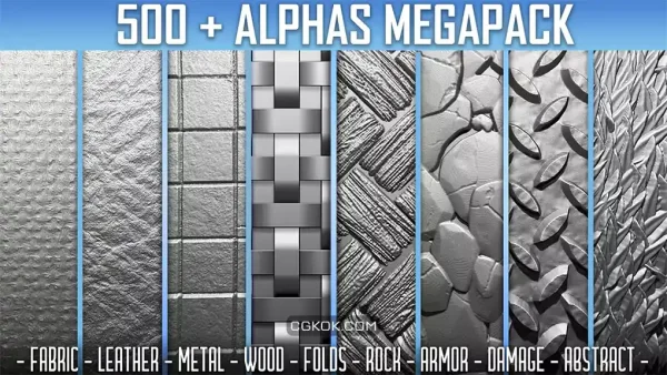 دانلود 500 آلفا و براش Alphas Mega pack