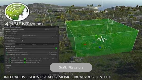 دانلود پروژه Ambient Sounds برای یونیتی