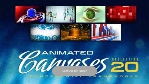 دانلود بک گراند متحرک Digital Juice Animated Canvases Collection 20