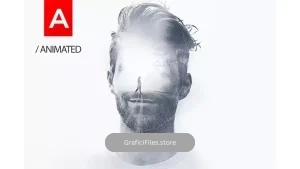 دانلود اکشن فتوشاپ افکت متحرک دابل اکسپوژر Animated Double Exposure Action