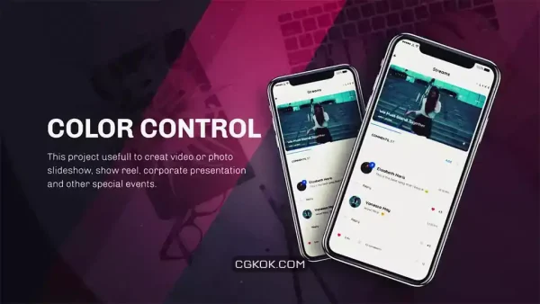 پروژه پریمیر معرفی اپلیکیشن App Presentation