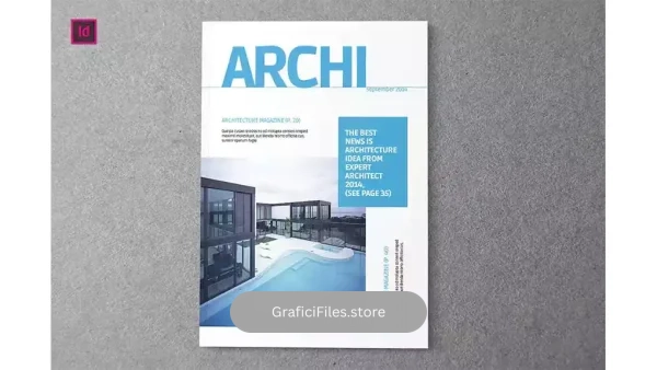 دانلود قالب ایندیزاین مجله معماری ARCHI – Indesign Magazine Template