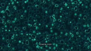 دانلود بک گراند موشن گرافیک باکتری Bacteria Parade