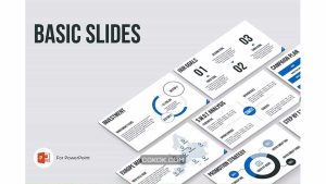 دانلود قالب پاورپوینت Basic Slides PowerPoint Template