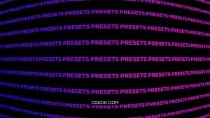 دانلود 22 پریست متن پریمیر BG Presets
