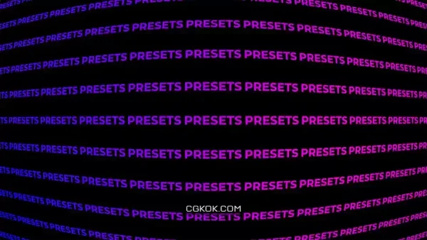 دانلود 22 پریست متن پریمیر BG Presets