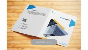 دانلود فایل لایه باز بروشور Bifold Business Brochure – V01