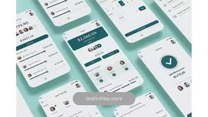 دانلود رابط کاربری اپلیکیشن پرداخت صورت حساب Bill Split, Payment & Invoice Splitter App & Ui