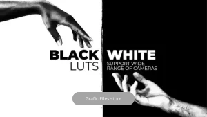 دانلود پریست اصلاح رنگ سیاه و سفید Black and White LUTs