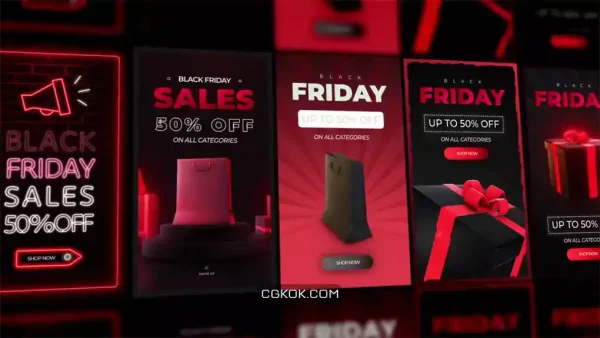 پروژه داوینچی ریزالو استوری اینستاگرام بلک فرایدی Black Friday Sales Stories