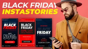 پروژه داوینچی ریزالو استوری بلک فرایدی Black Friday Vertical Stories