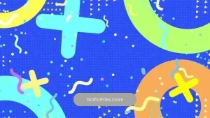 دانلود بک گراند موشن گرافیک اشکال هندسی آبی Blue Geometric Shapes Background Loop