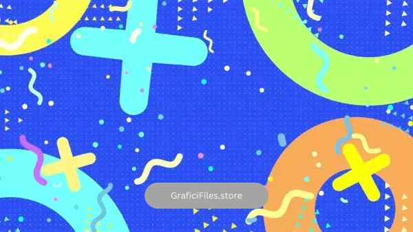 دانلود بک گراند موشن گرافیک اشکال هندسی آبی Blue Geometric Shapes Background Loop