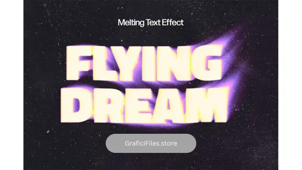 دانلود افکت متن تار Blurry Flowing Text Effect