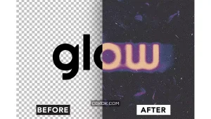 دانلود افکت متن تار Blurry Text Effect