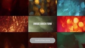 دانلود فوتیج افکت نور بوکه و پس زمینه متحرک Bokeh Leaks and Backgrounds 4k Pack