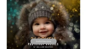 دانلود 26 براش نور بوکه کریسمس فتوشاپ Bokeh Photoshop brushes, Christmas bokeh brushes