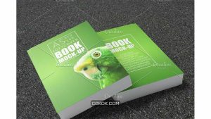 دانلود موکاپ کتاب Book Mock-Up | A5 | Soft Cover