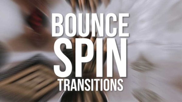پروژه فاینال کات پرو ترانزیشن Bounce & Spin Transitions