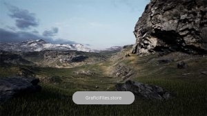 دانلود پروژه آماده صخره برای آنریل انجین