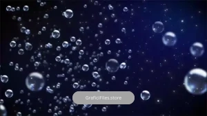 دانلود بک گراند موشن گرافیک حباب Bubbles Background
